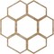 Ekena Millwork Florin Wood Fretwork Pierced Ceiling Medallion, Red Oak, 36"OD x 12 5/8"ID x 3/8"T CMWP36X36X0375FORO - alternate 5